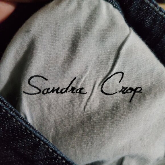 Chicos Jeans Womens .5 US 6 Blue Sandra Crop Denim Slim Fit Stretch - Picture 4 of 13